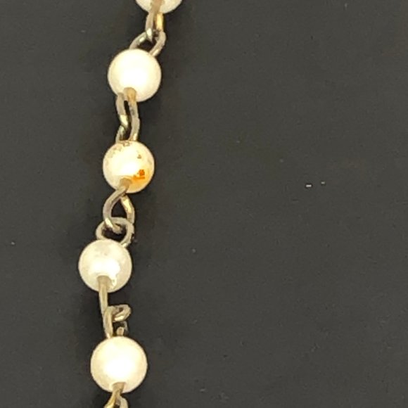 Vintage Sweater Guard Faux Pearls - Picture 6 of 6